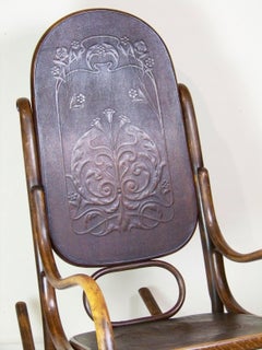 Sedia a dondolo Thonet