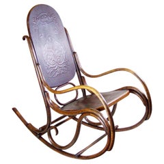 Sedia a dondolo Thonet