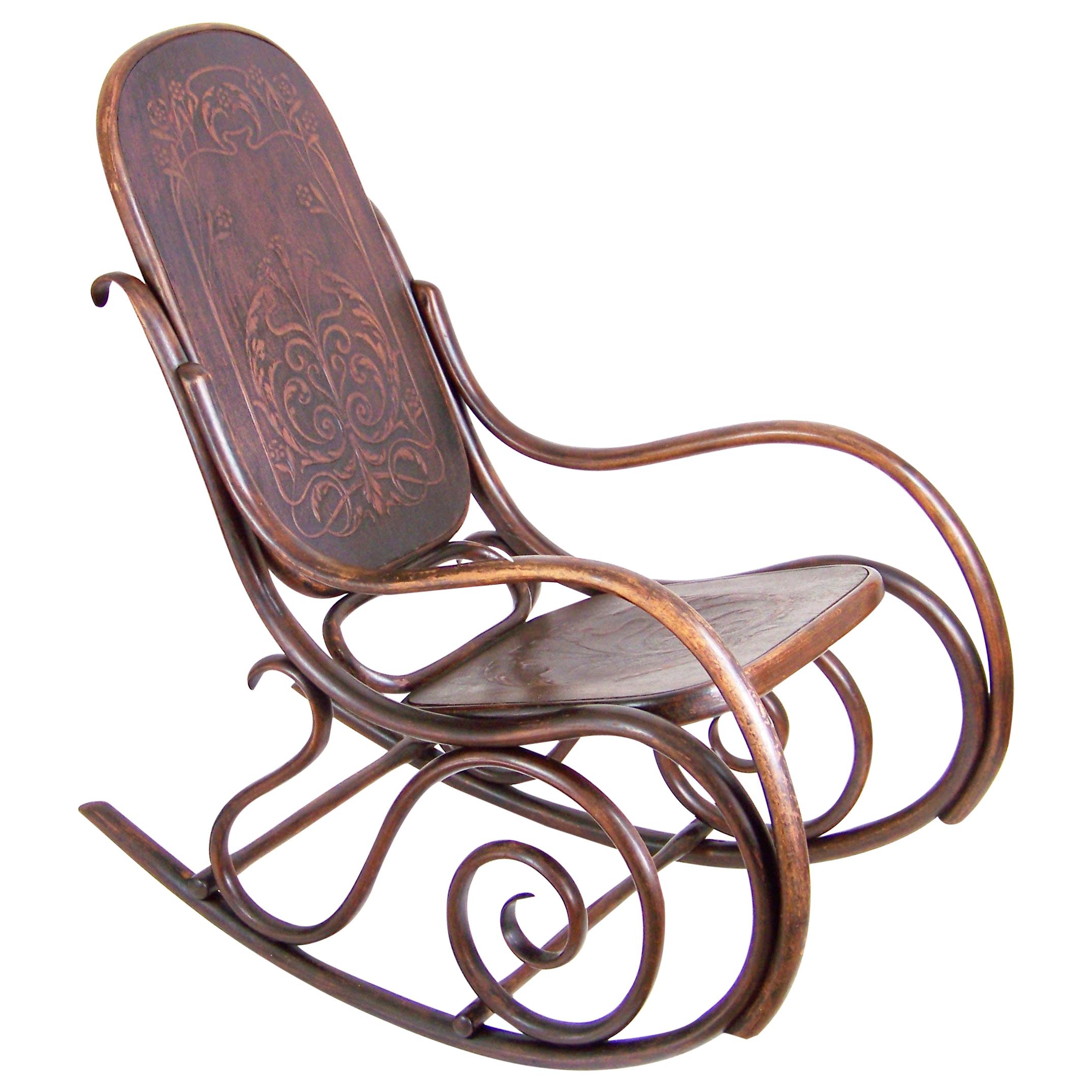 Rocking Chair Thonet Nr.10, circa 1900