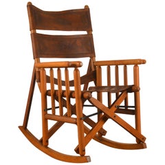 Retro Rocking Chair Type "Safari", Peace Corps, Ecuador, 1960s