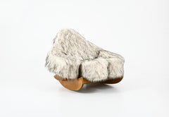 Silla mecedora "Yeti" de Mario Scheichenbauer para Elam, años 60