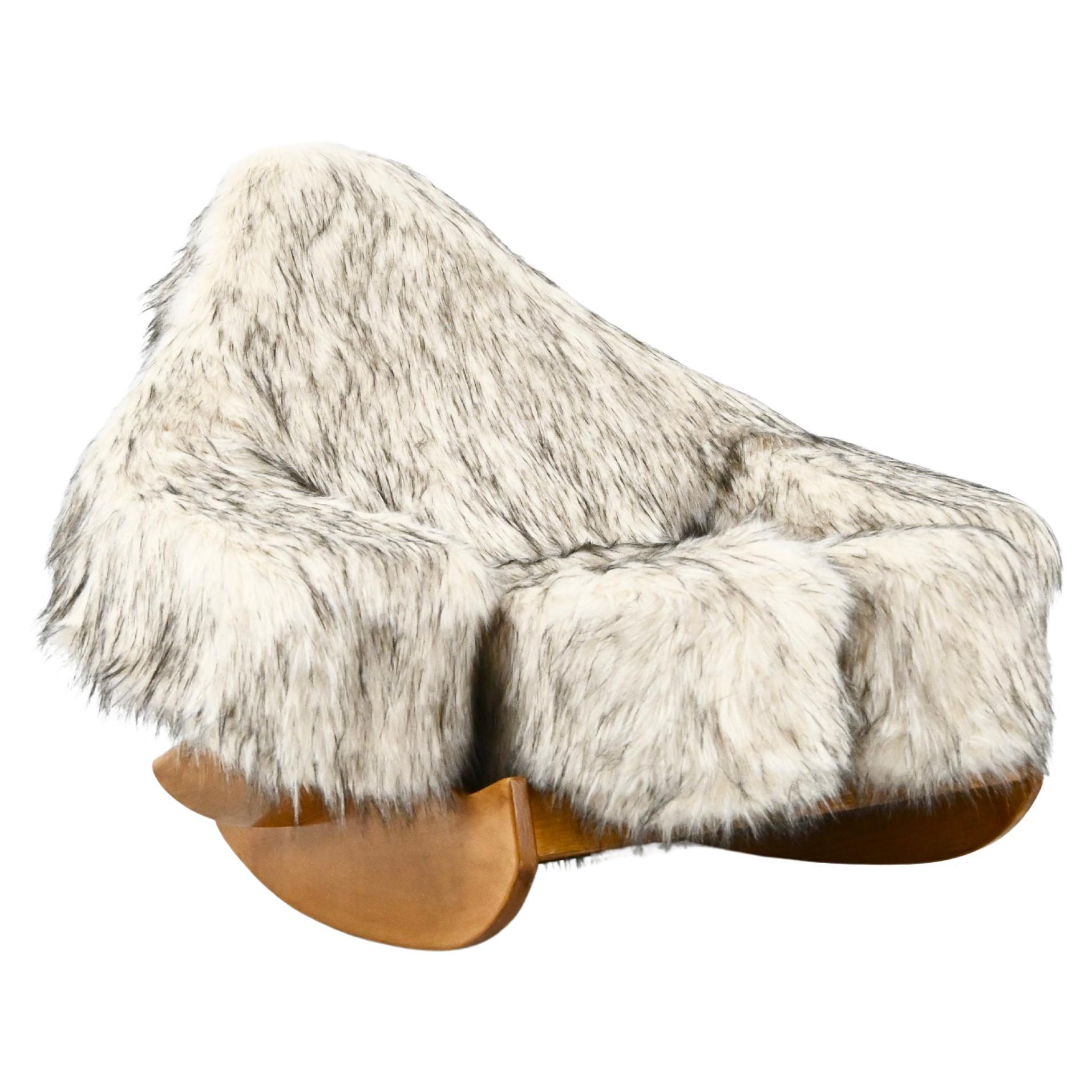 Rocking Chair "Yeti" by Mario Scheichenbauer for Elam, 1960s in vendita