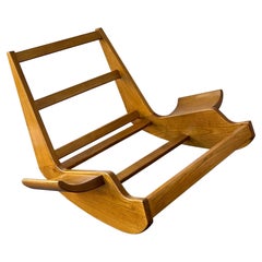 Mecedora Yeti de Mario Scheichenbauer para Elam, Italia, años 60