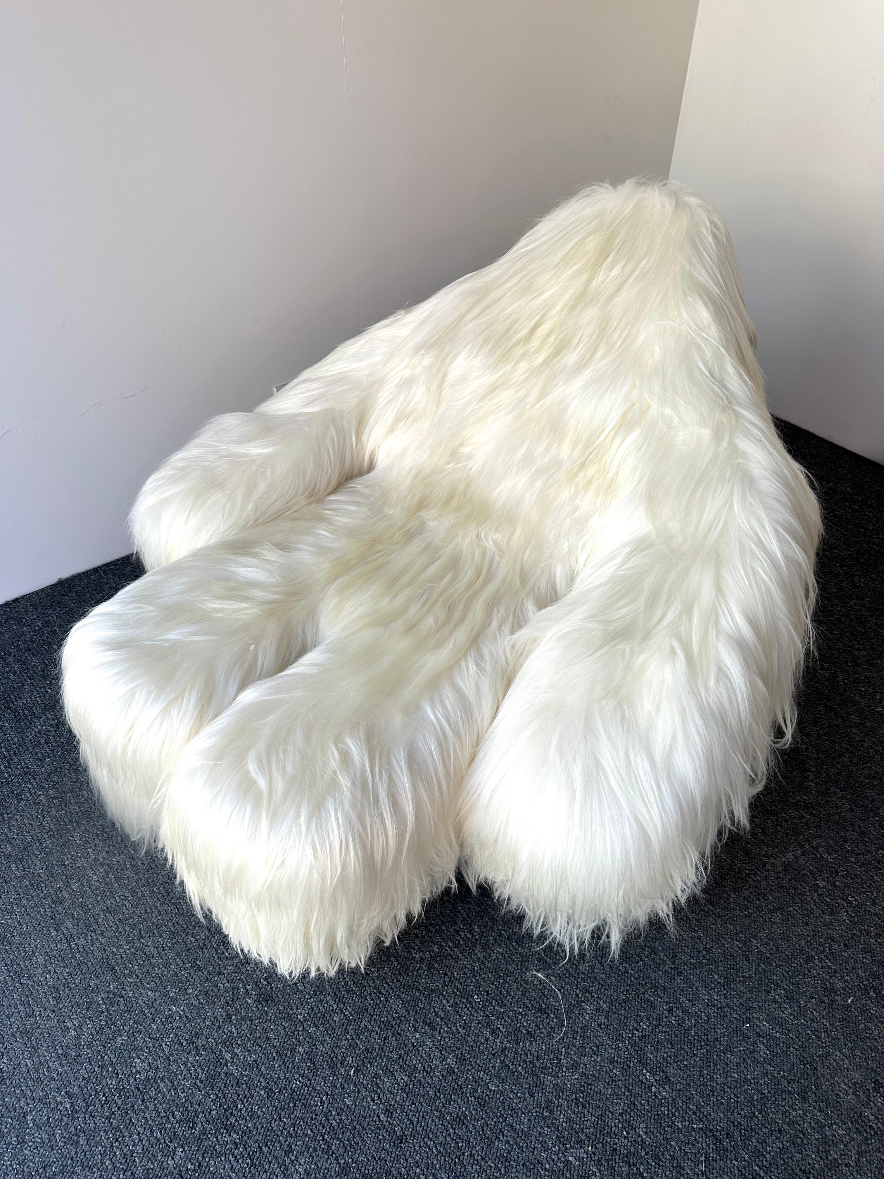 Metà XX secolo Sedia a dondolo Yeti di Mario Scheichenbauer per Elam, Italia, anni '60 in vendita