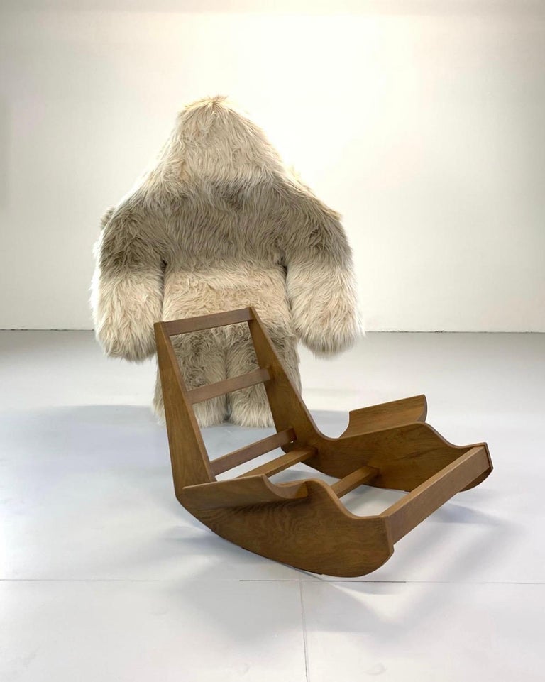 Rocking Chair "Yeti" by Mario Scheichenbauer, Produced by Elam in 1968