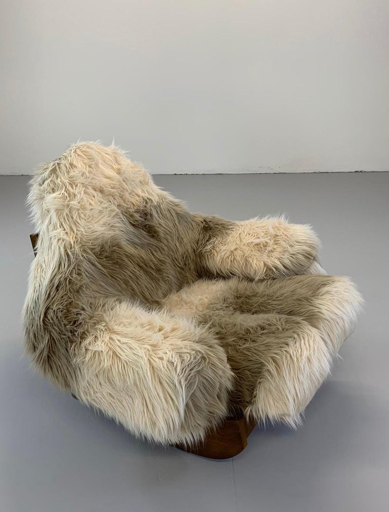 Rocking Chair "Yeti" by Mario Scheichenbauer, Produced by Elam in 1968