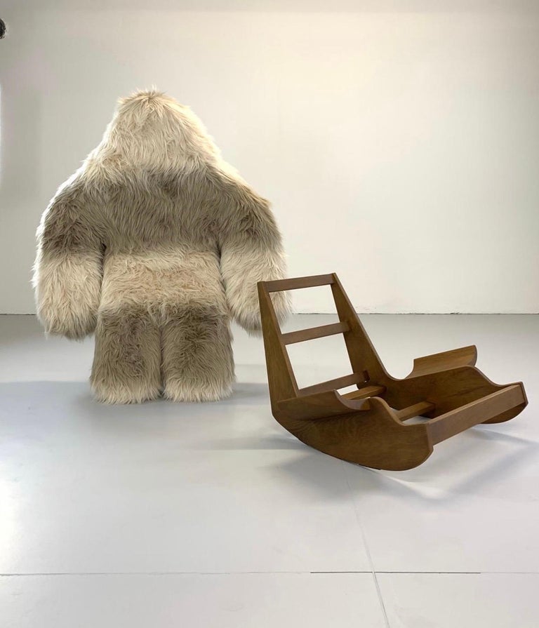 Rocking Chair "Yeti" by Mario Scheichenbauer, Produced by Elam in 1968
