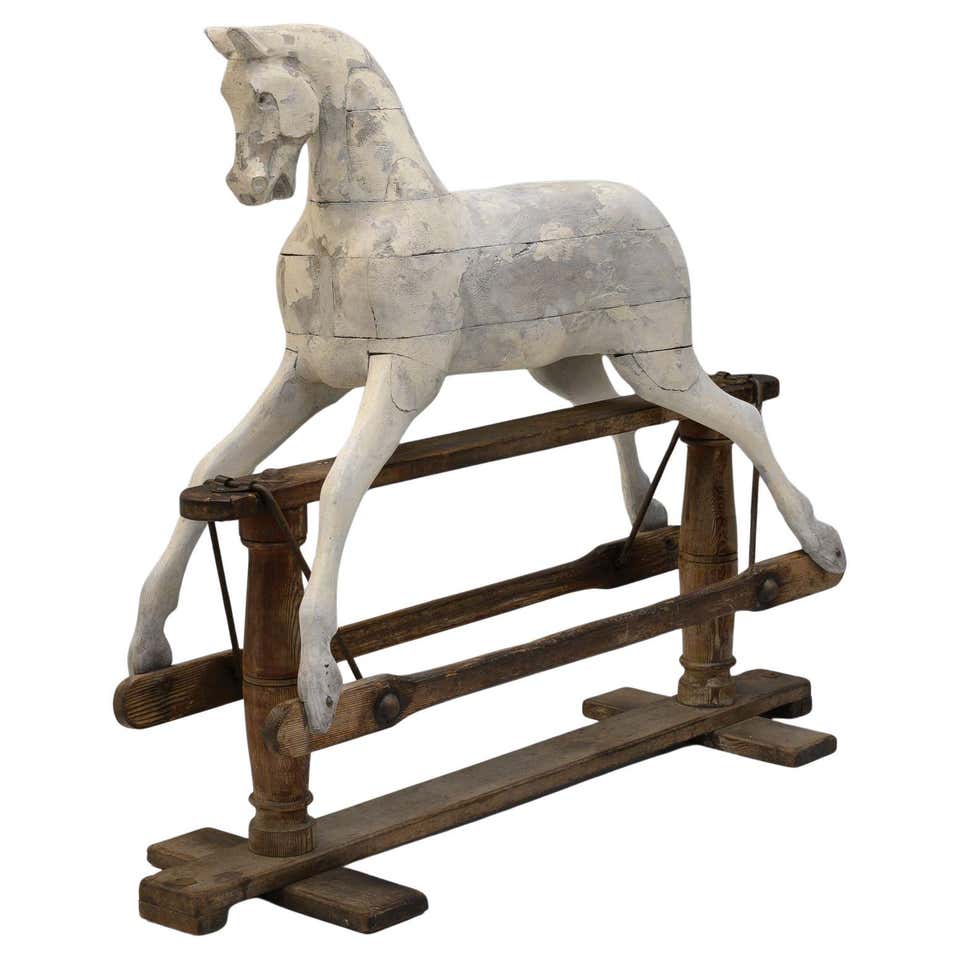 English Rocking Horse Antique Rocking Horse - 81 For Sale on 1stDibs | antique rocking horse ...
