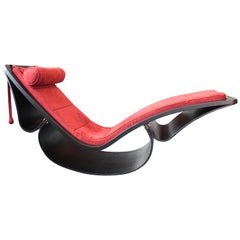 Rocking Lounge Chair model 'Rio' by Oscar Niemeyer
