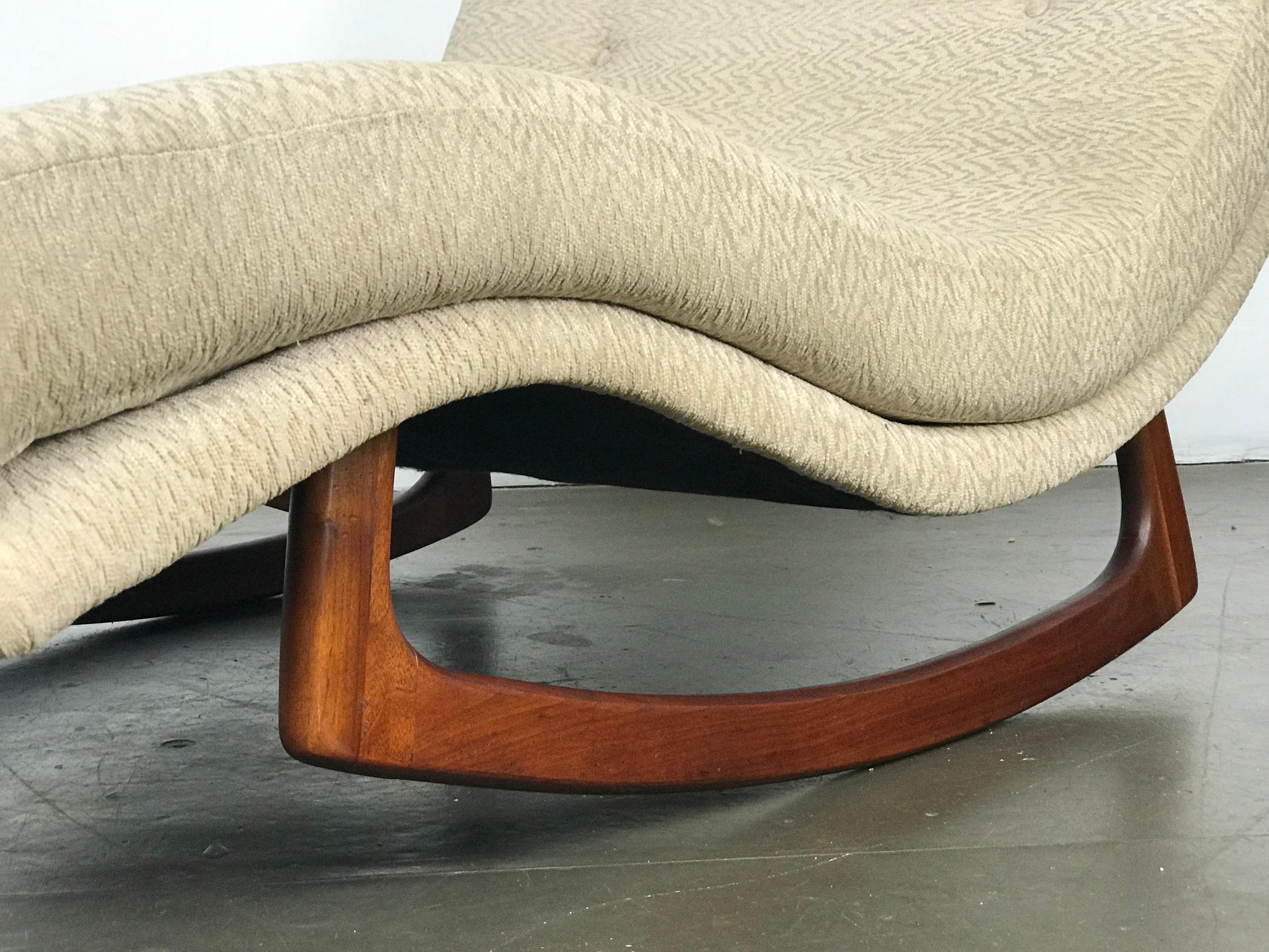 Rocking Wave Chaise by Adrian Pearsall for Craft Associates 3