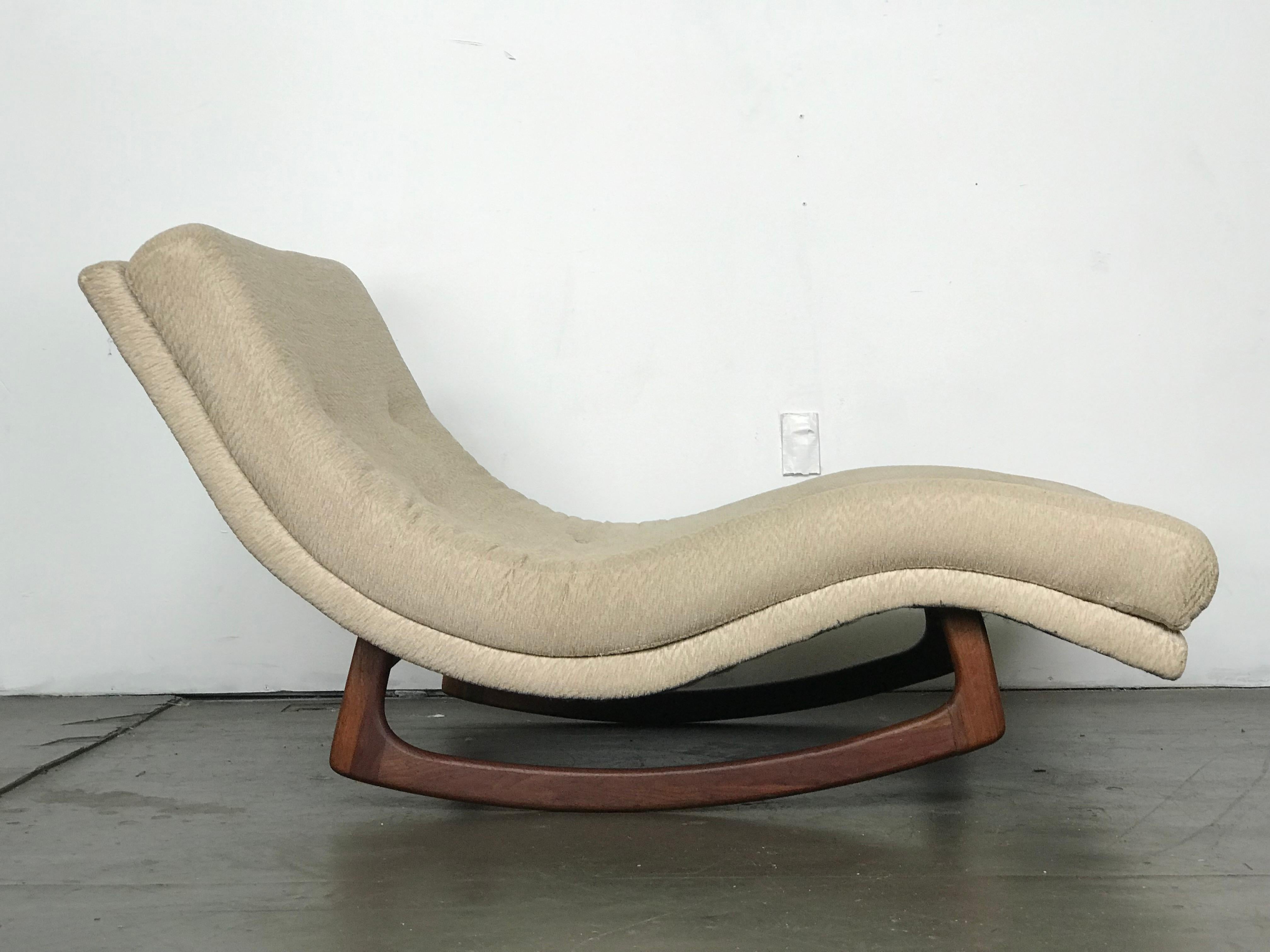 Rocking Wave Chaise by Adrian Pearsall for Craft Associates 4
