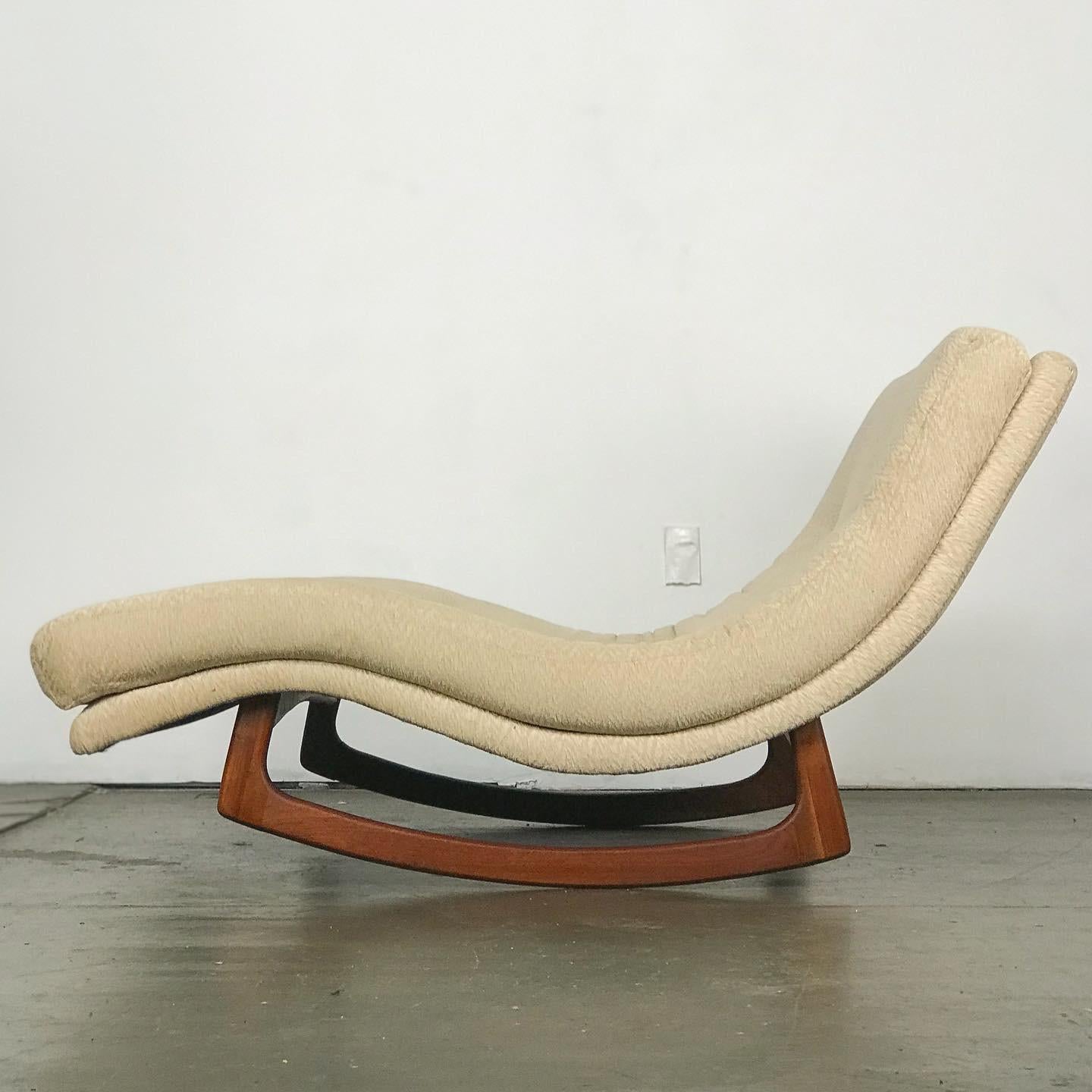 Mid-Century Modern Rocking Wave Chaise by Adrian Pearsall for Craft Associates