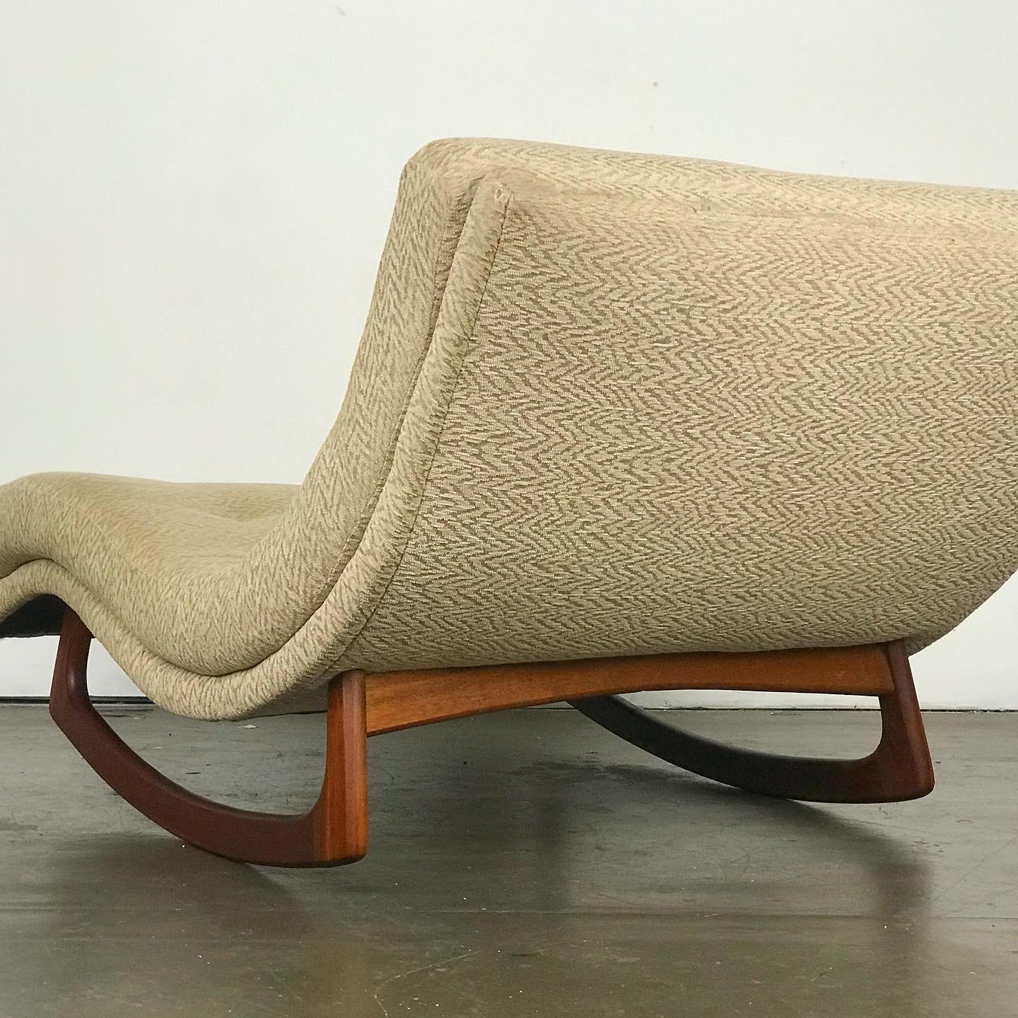 American Rocking Wave Chaise by Adrian Pearsall for Craft Associates