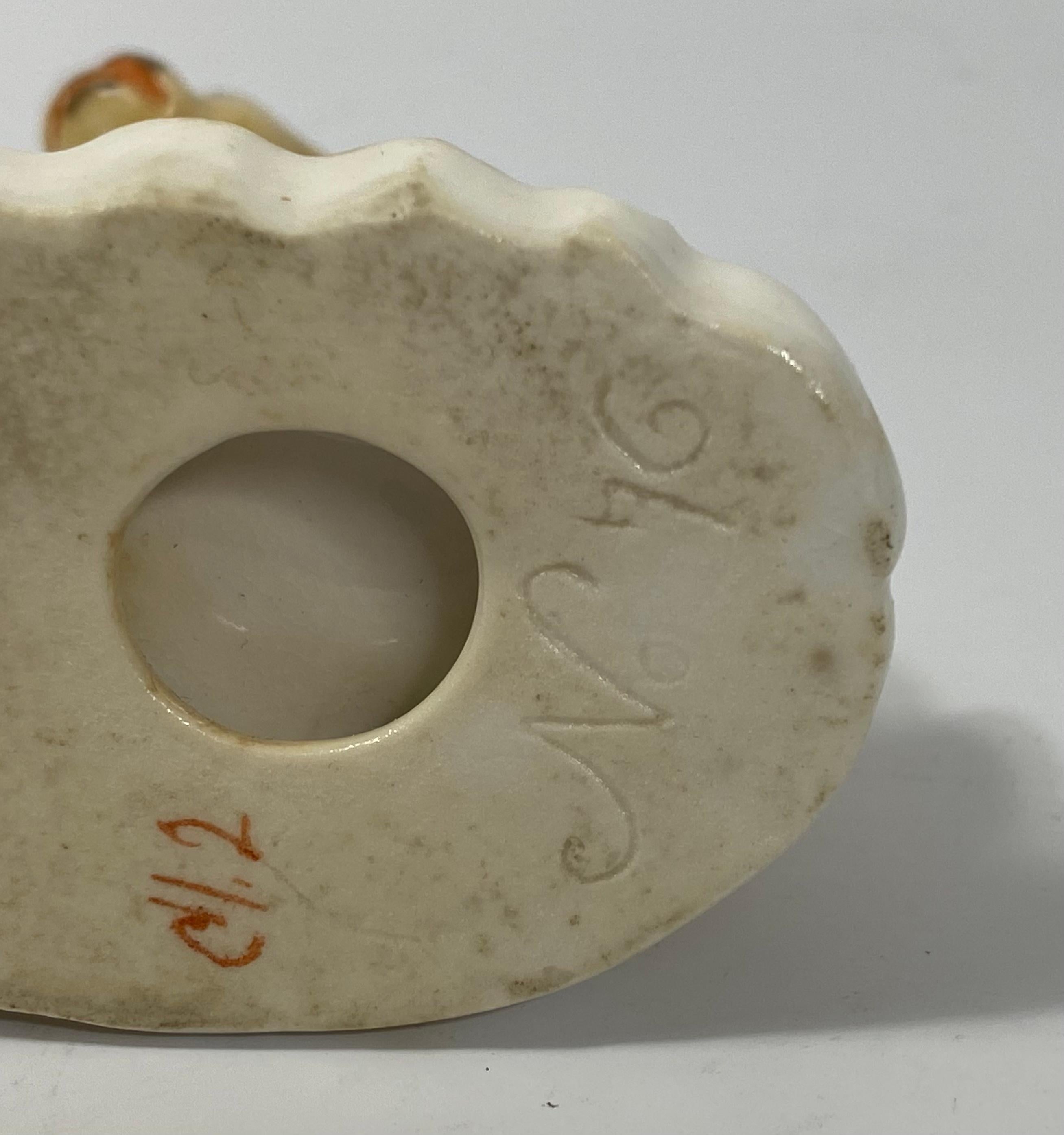 Rockingham Porcelain Pug Dog, C. 1835 6
