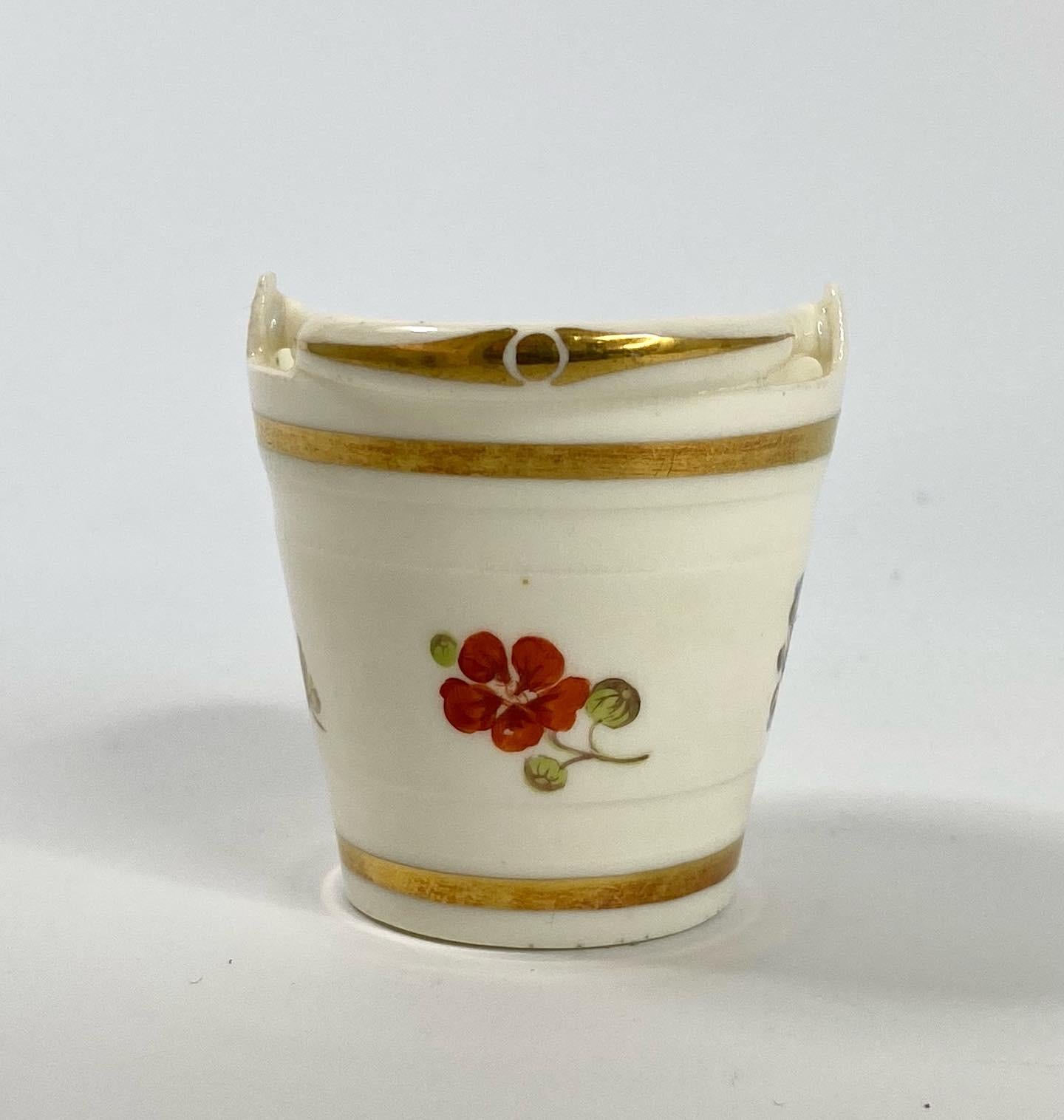 Georgian Rockingham porcelain ‘Toy bucket’, 1826 - 1830.