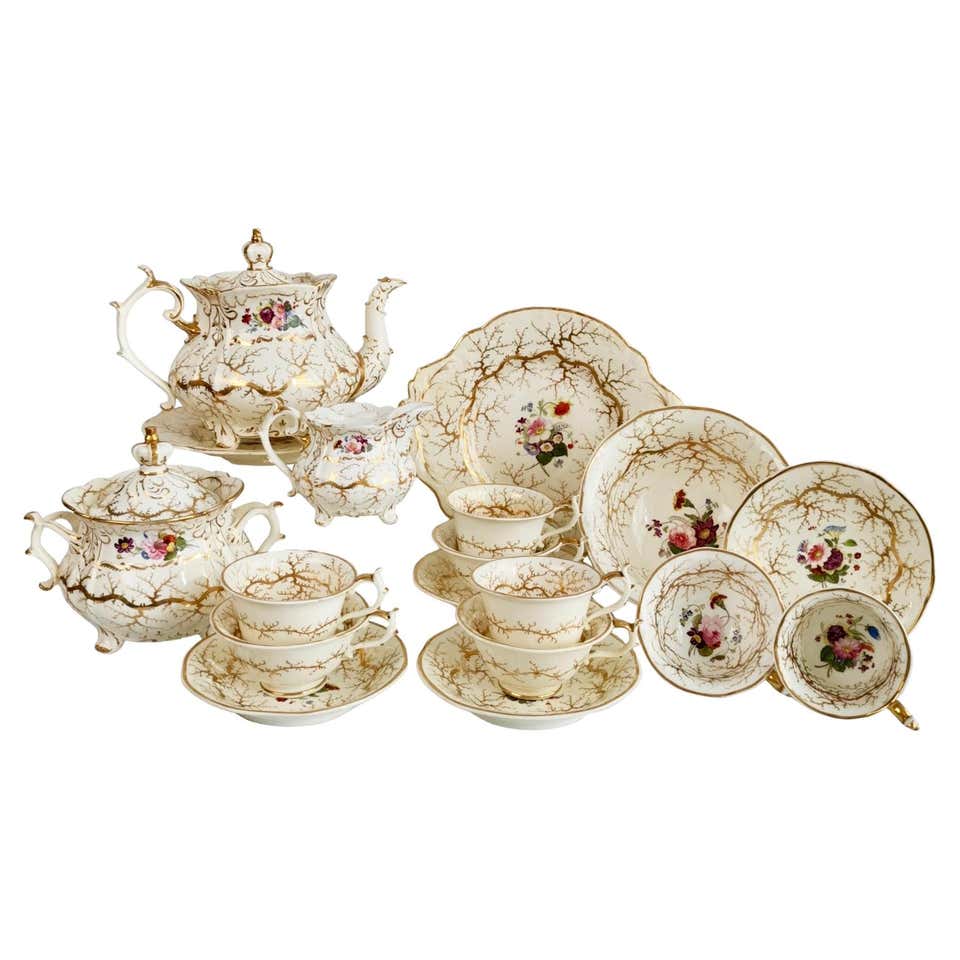 Rococo Tea Old Paris Tea Set Rococo Style For Sale at 1stDibs
