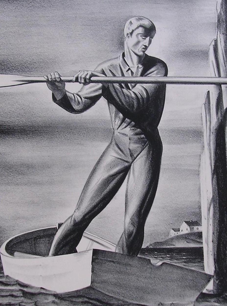 rockwell kent lithograph