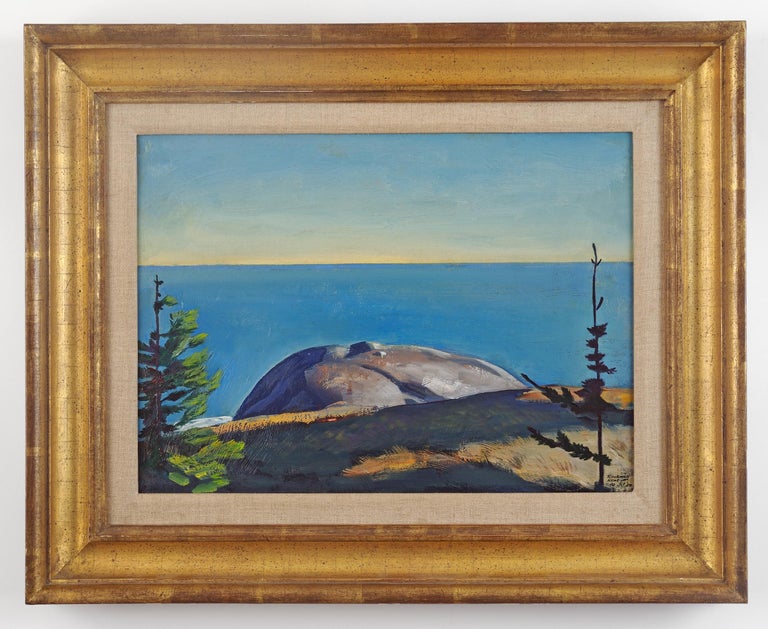 Rockwell Kent Gull Rock, Monhegan For Sale at 1stDibs