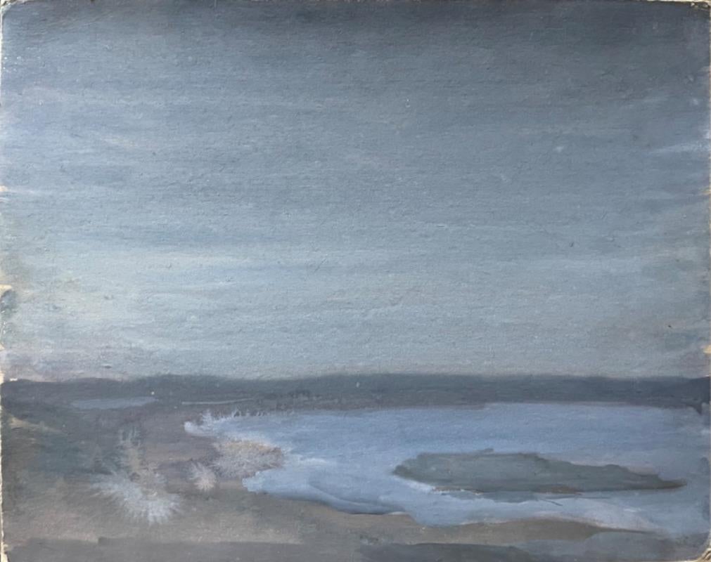 Abstract Painting Rockwell Kent - Sans titre (Paysage)