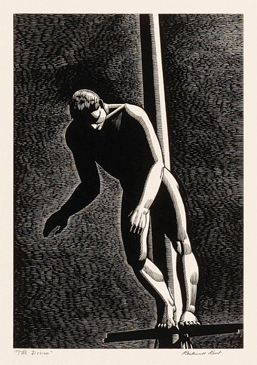 'Tuffatore' - Modernismo americano degli anni '30