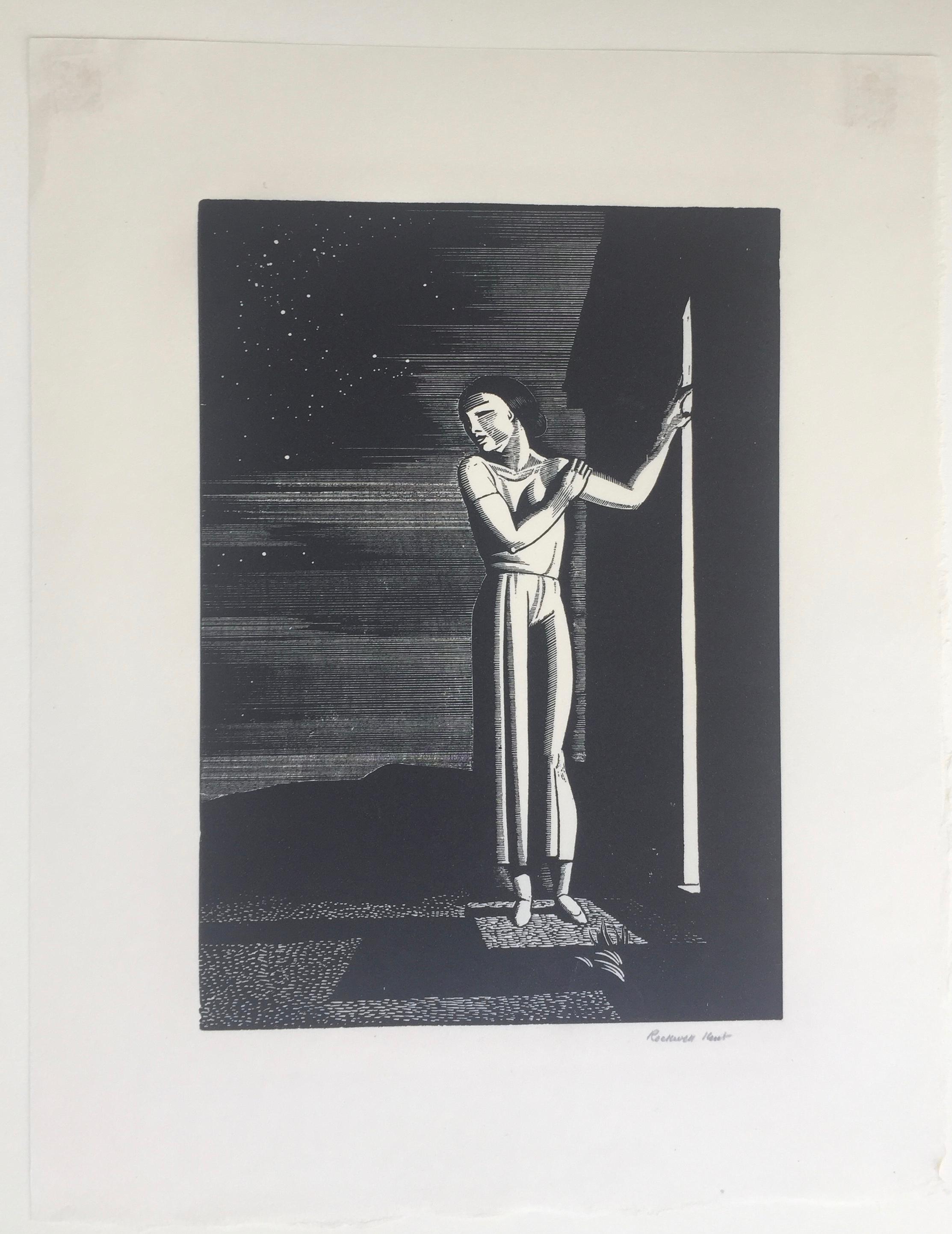STARRY NIGHT - Print by Rockwell Kent