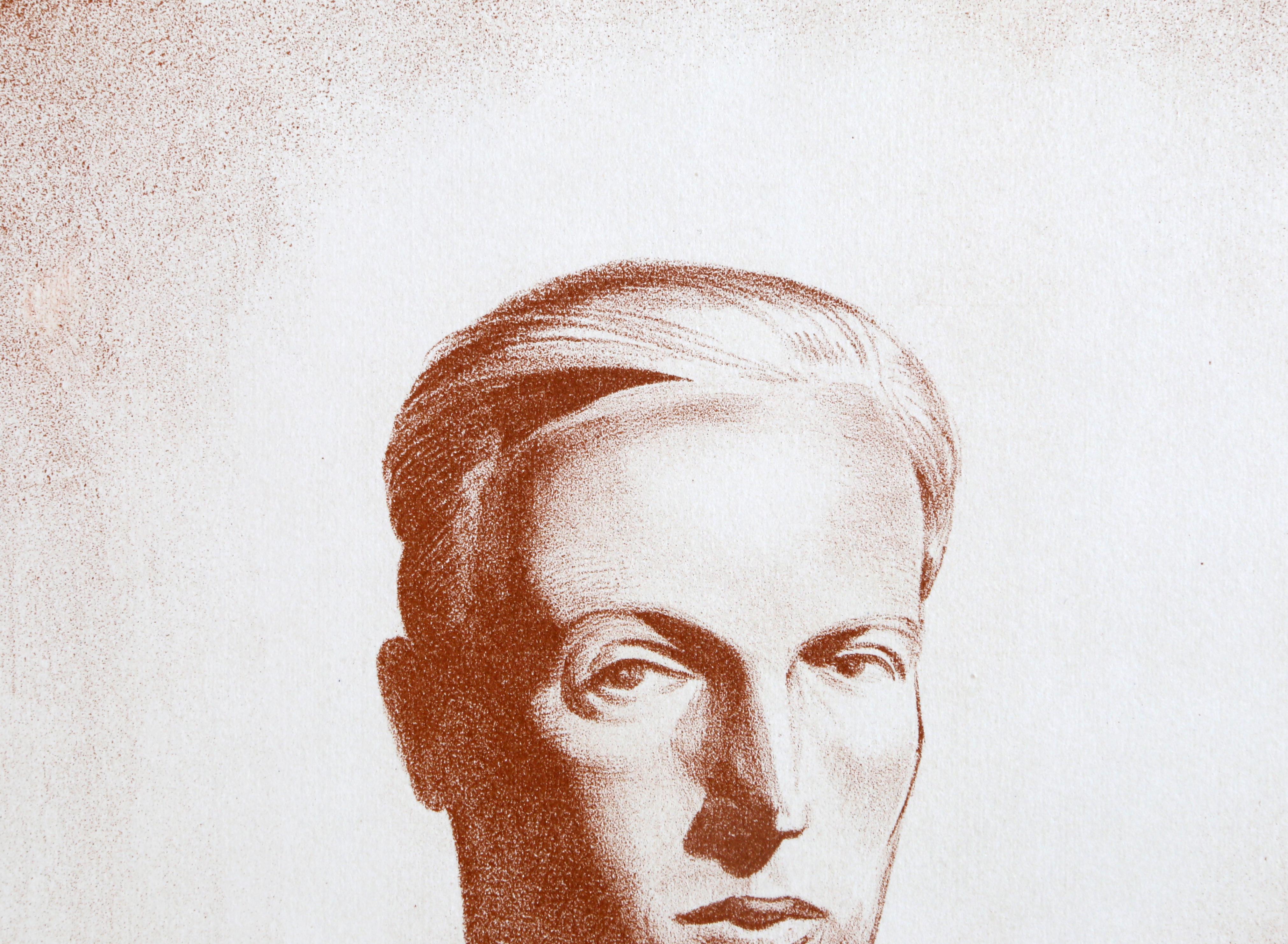 Thomas Maitland Cleland, litografía de 1929 firmada por Rockwell Kent en venta 1