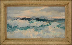 „Outer Surf“ an der kalifornischen Küste 1949 von Rockwell Smith Brank Jr.