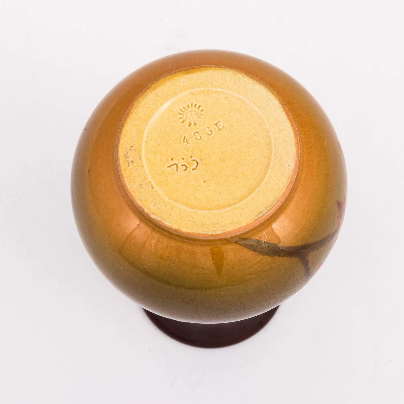 Ceramic Rockwood Pottery Vase, circa 1898
