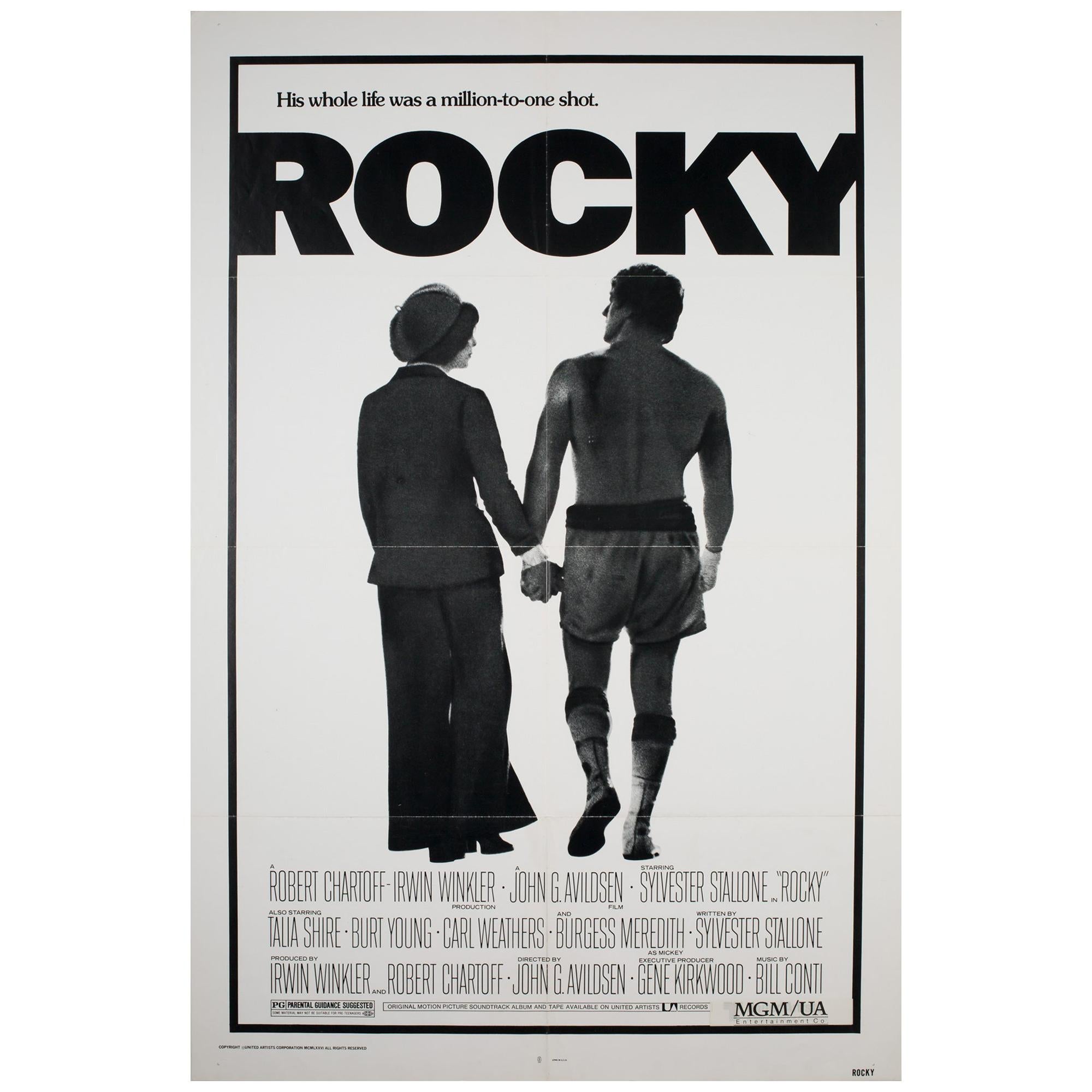 "Rocky" 1976 US 1 Sheet Film Poster