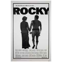 Vintage "Rocky" 1976 US 1 Sheet Film Poster