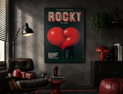 „Rocky“ 1978 – Polnisches B1-Filmplakat, Edward Lutczyn