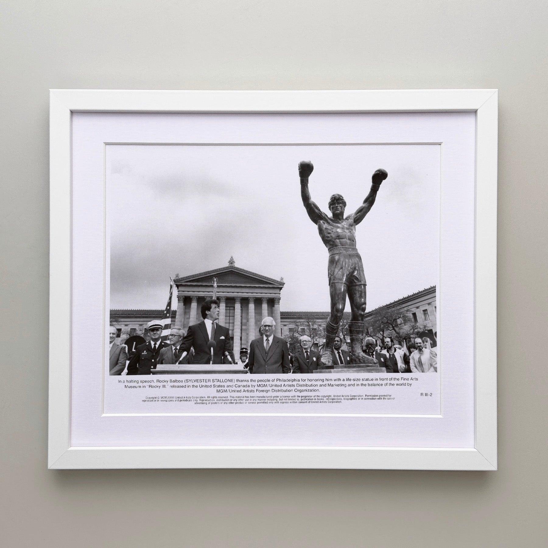 Américain Rocky 3 1982 Publicity Film Movie Press Still Framed en vente