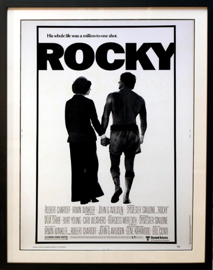 original rocky movie poster 1976