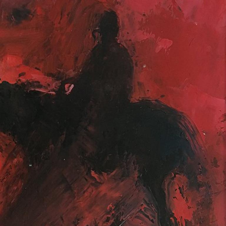 Saturn - Contemporary Mixed Media Art by Rocky Hawkins