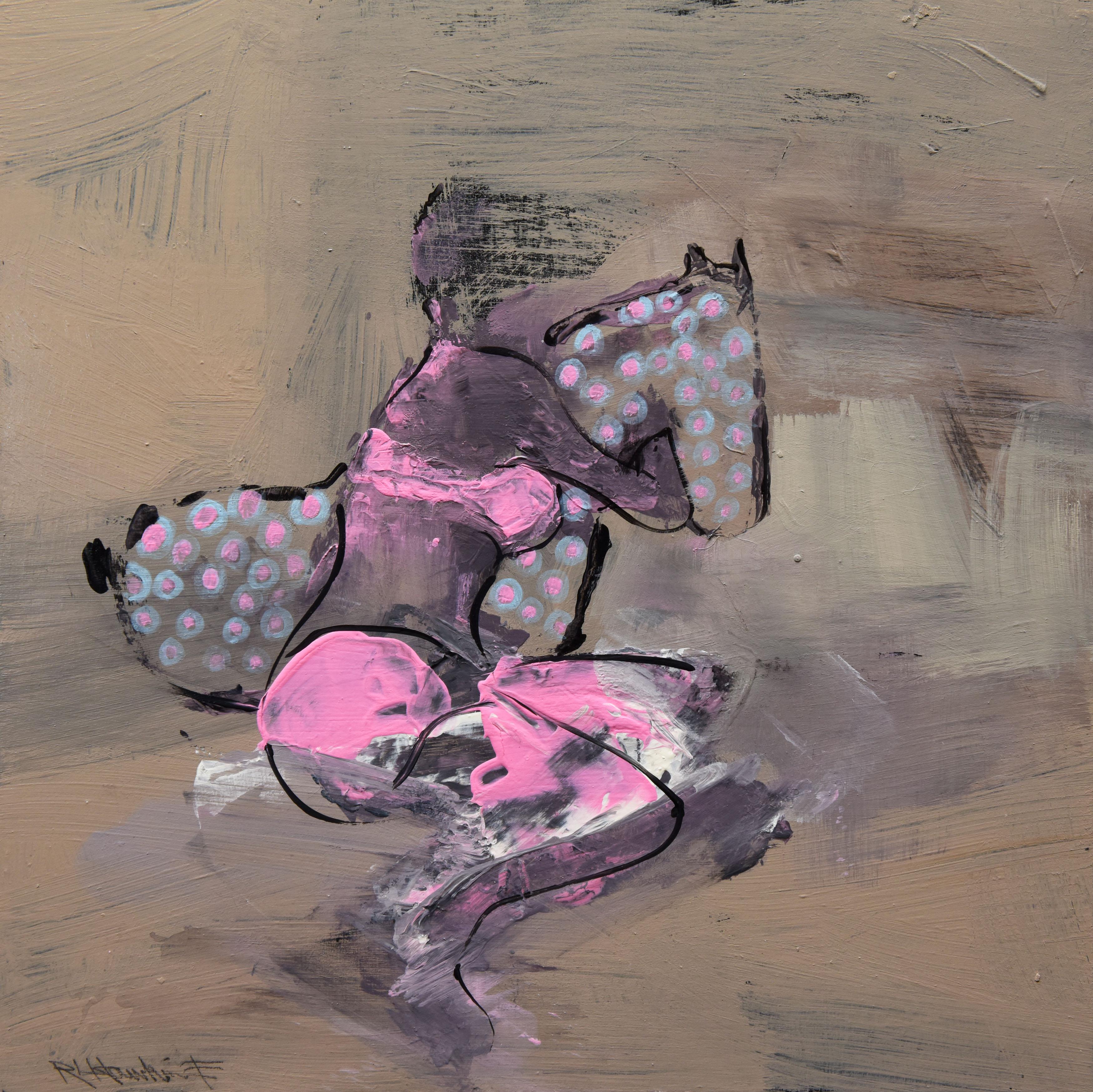 Animal Painting di Rocky Hawkins - Cavallo da spiaggia