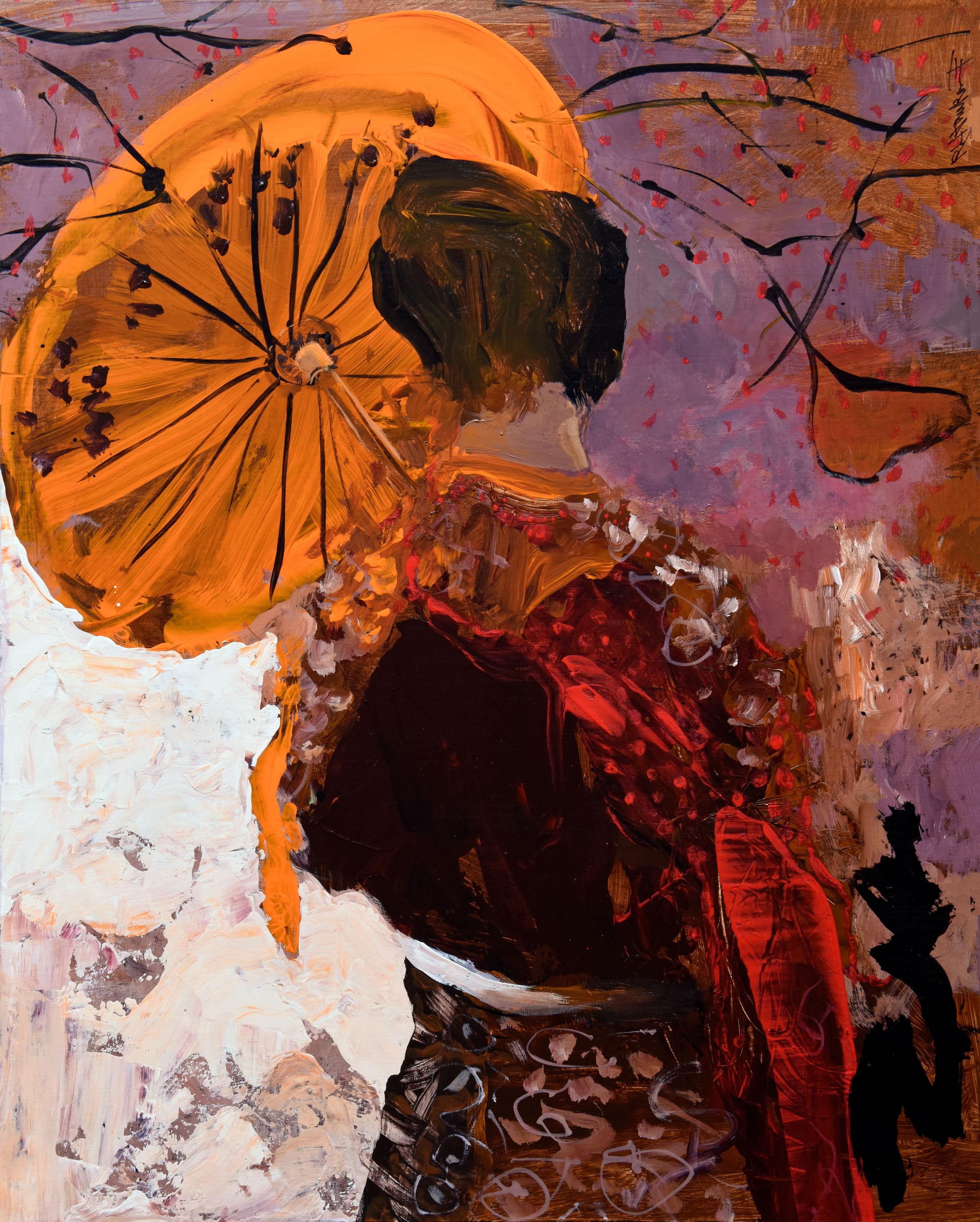 Abstract Painting di Rocky Hawkins - Compassione