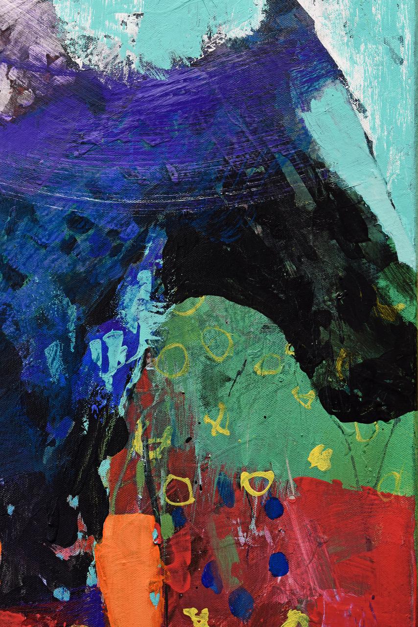 Corsa all'arancia - Painting Contemporaneo di Rocky Hawkins
