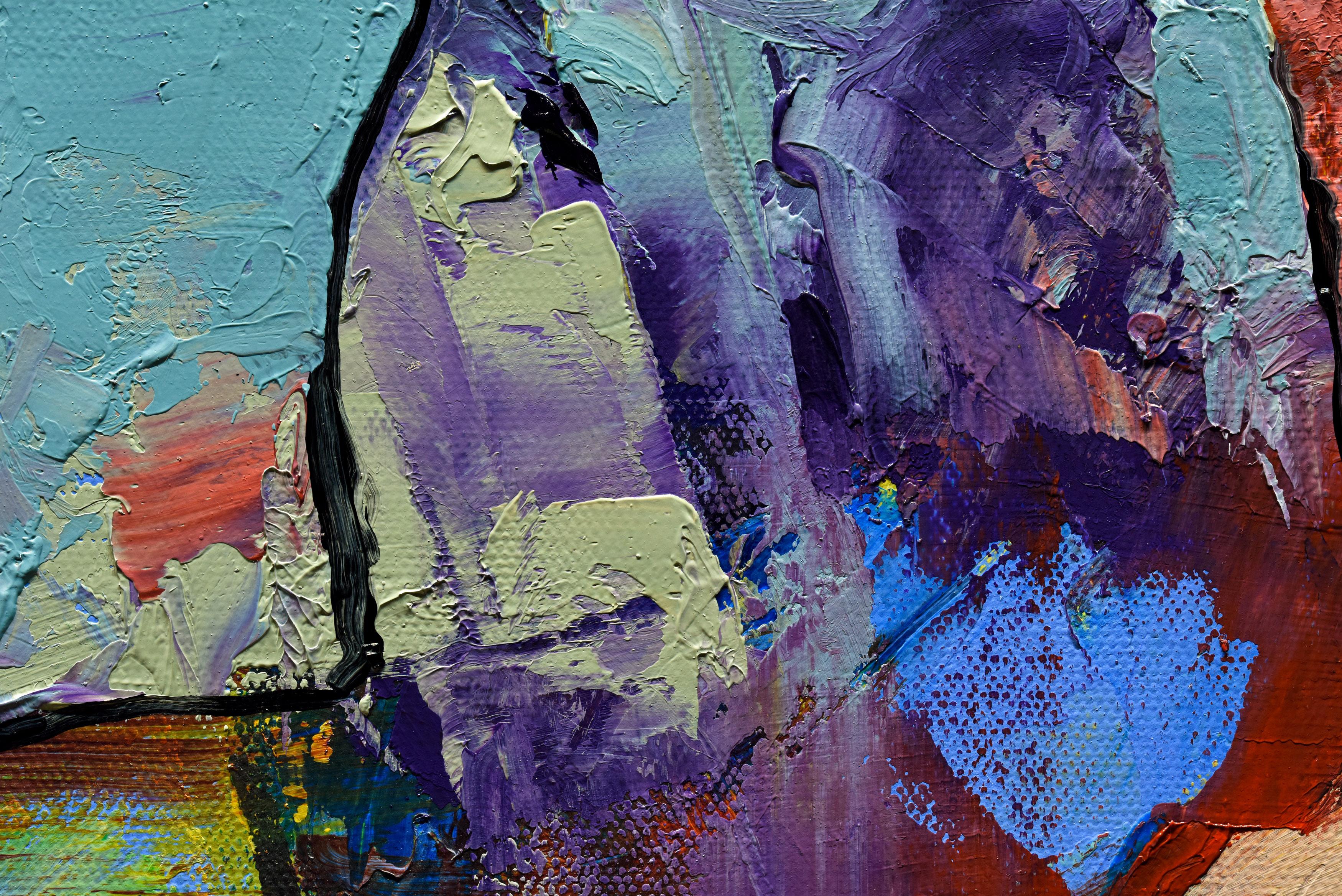 Shamanka Sacro Verde - Painting di Rocky Hawkins
