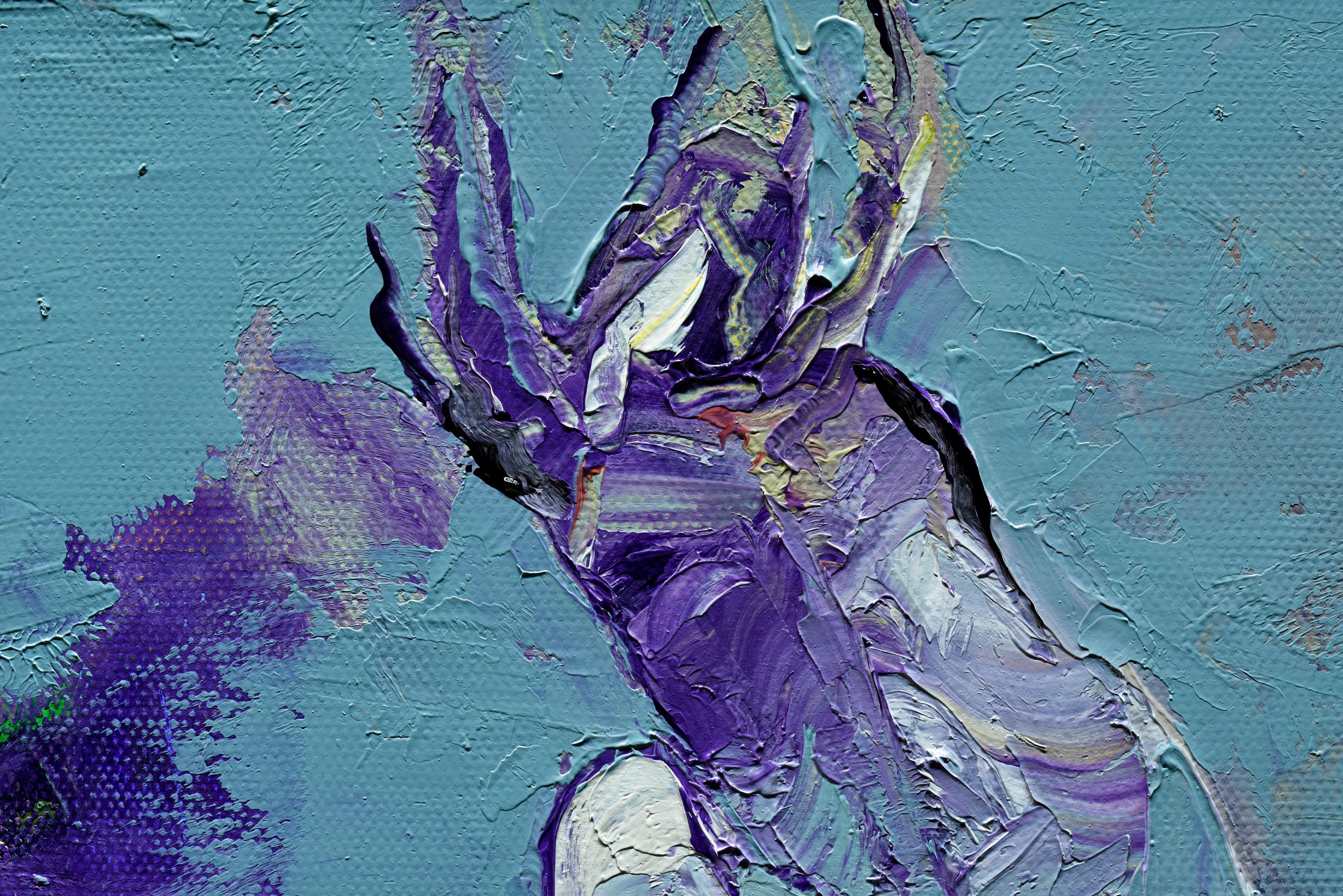 Shamanka Sacro Verde - Painting Contemporaneo di Rocky Hawkins