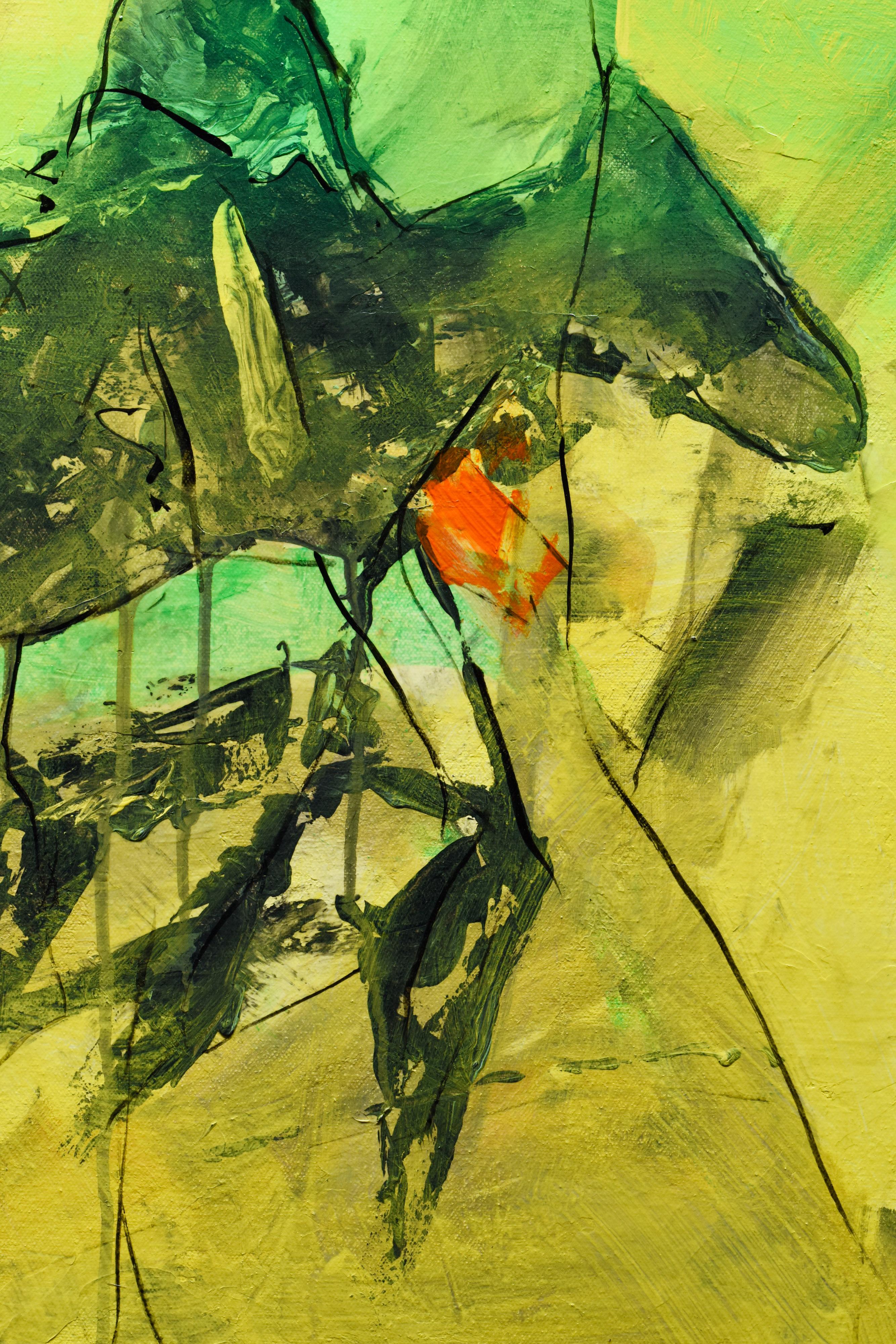 Gira per seguire - Painting di Rocky Hawkins