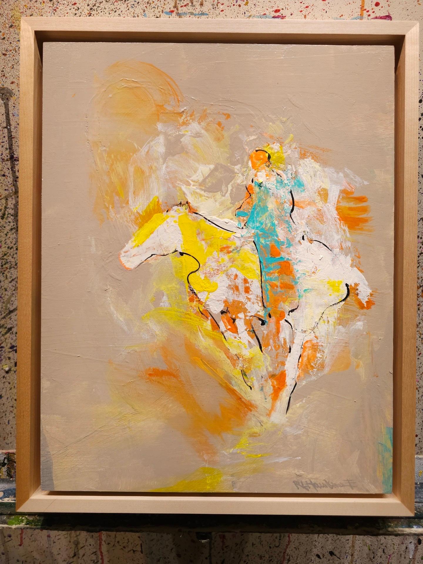 WAR EINE ZEIT, 2025 – Painting von Rocky Hawkins