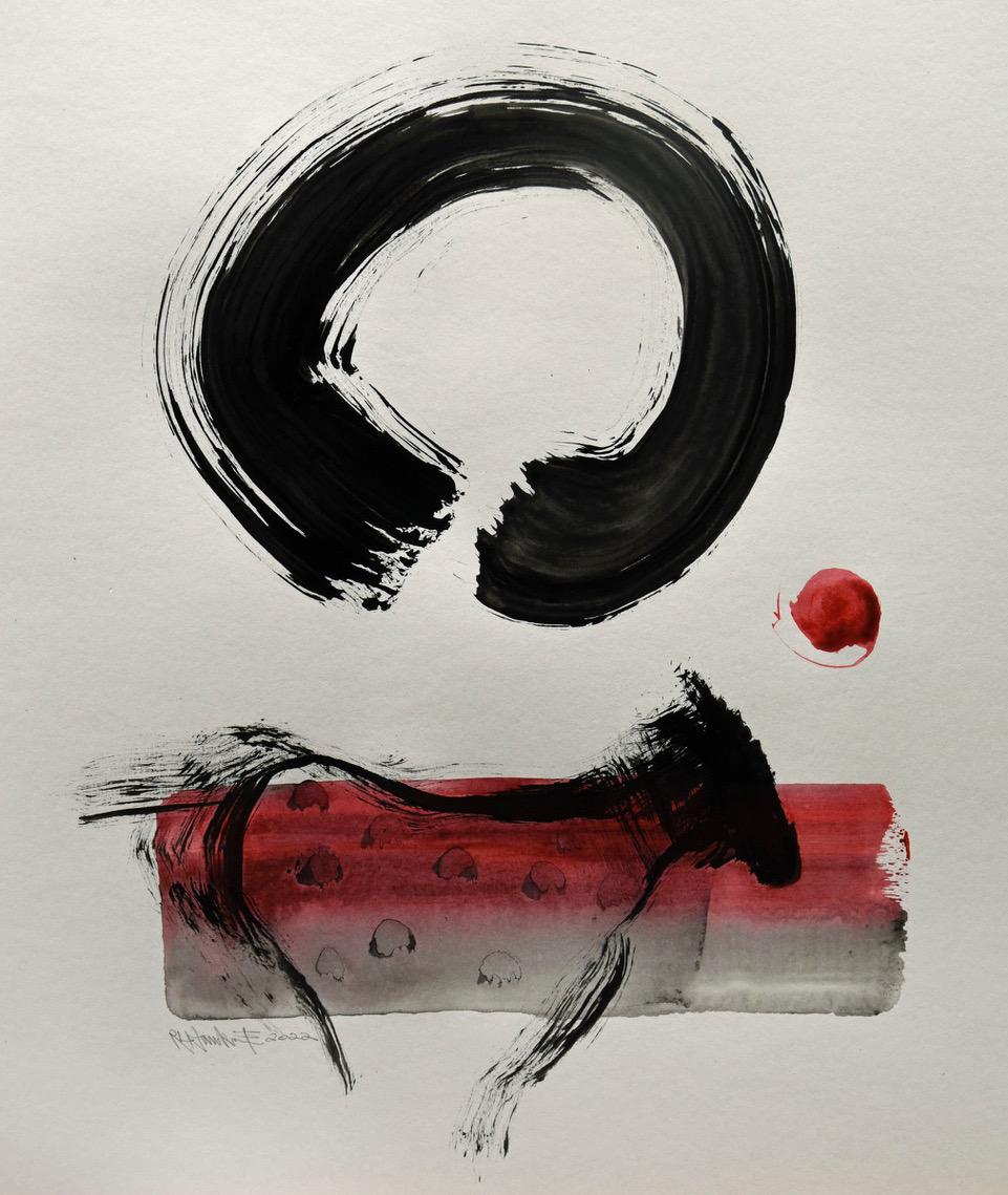Cerchio Zen dell'unione n. 4 - Painting di Rocky Hawkins