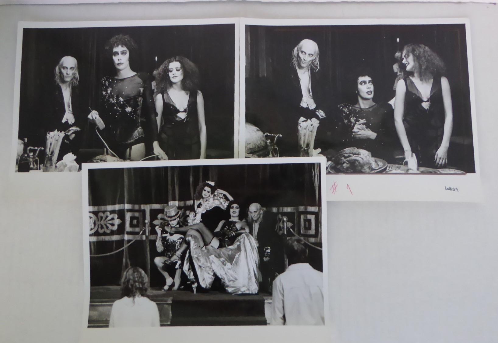 Rocky Horror Picture Show 1975 Film 18 pcs B/W Film Lobby Photos, Horror Picture Show (amerikanisch) im Angebot