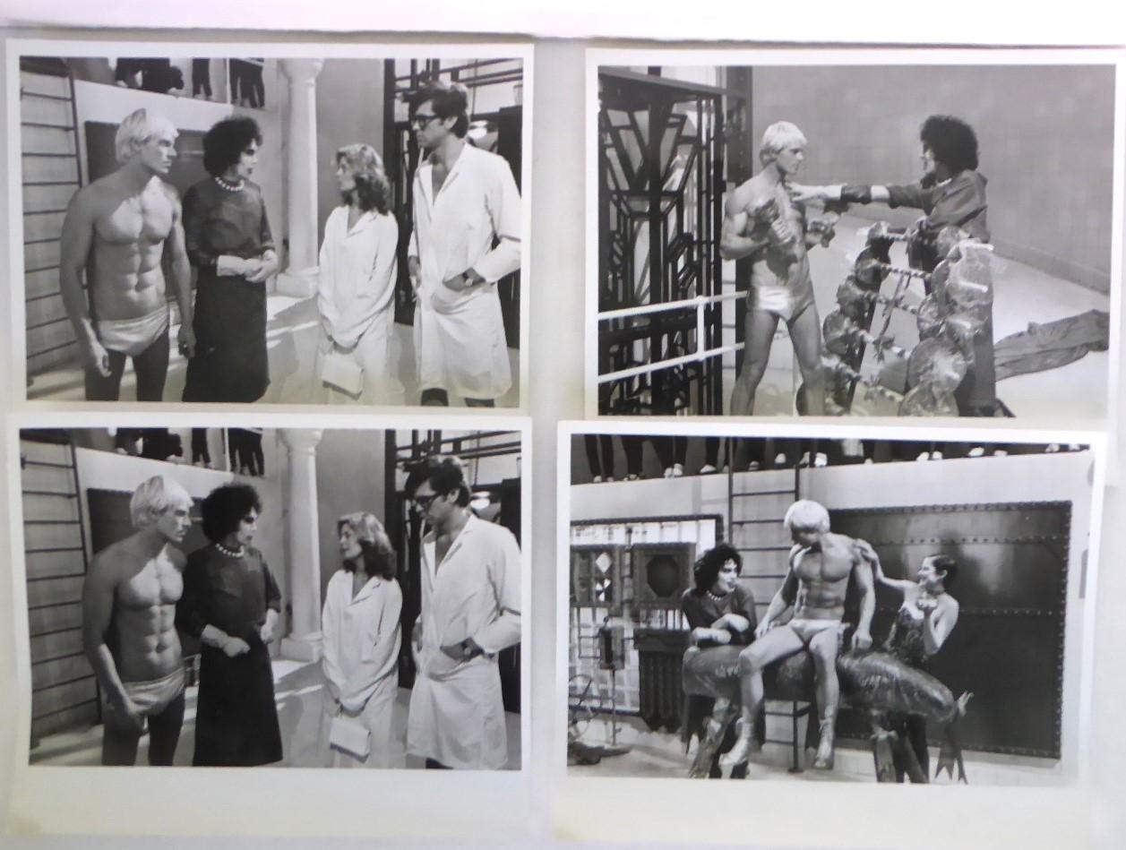 Rocky Horror Picture Show 1975 Film 18 pcs B/W Film Lobby Photos, Horror Picture Show (Papier) im Angebot