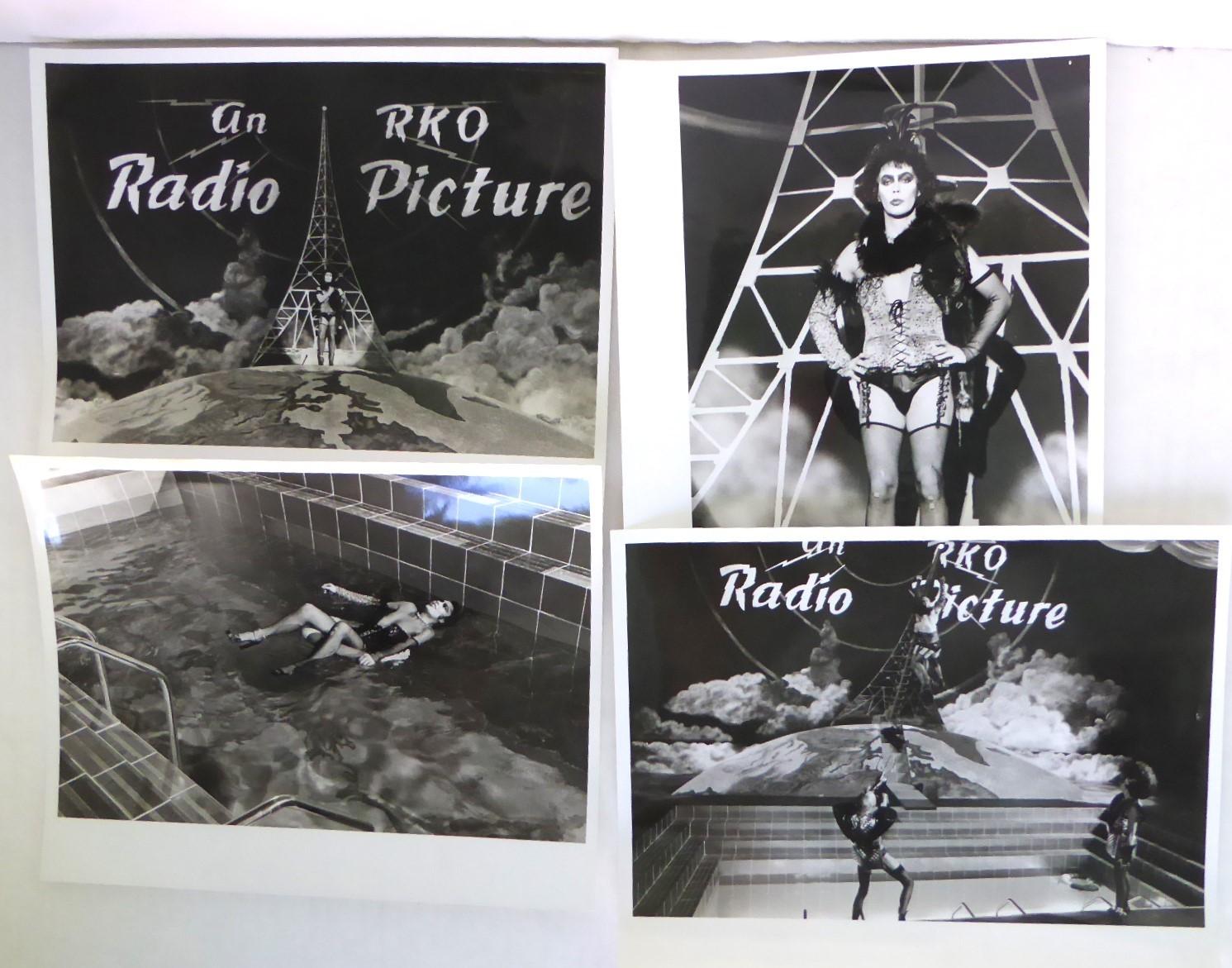 Rocky Horror Picture Show 1975 Film 18 pcs B/W Film Lobby Photos, Horror Picture Show im Angebot 1