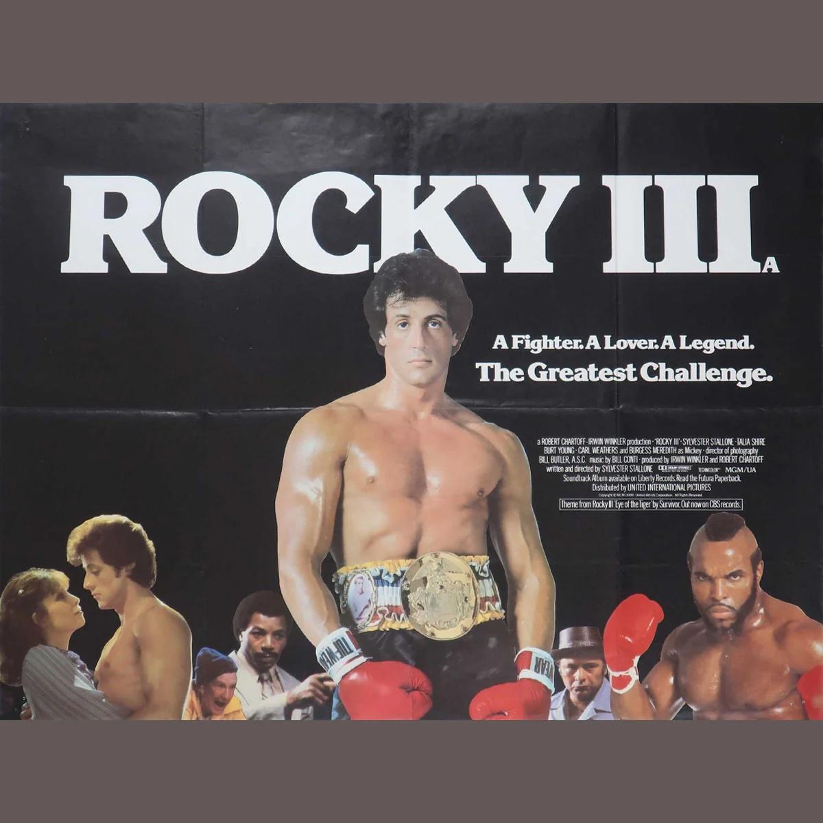 Rocky III (1982) im Zustand „Hervorragend“ im Angebot in London, GB