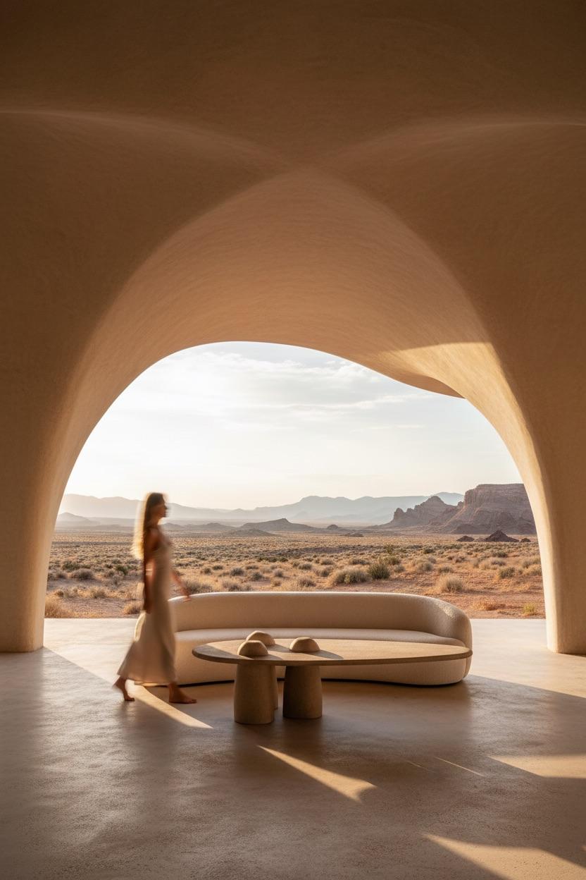 Montage rocheux • Table basse sculpturale en grès par Odditi en vente 2