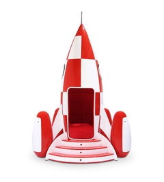 Rocky Rocket Kid's Chair in Red and White by Circu Magical Furniture