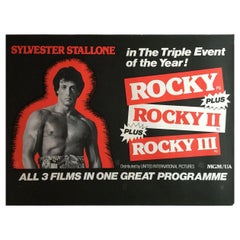Rocky Triple Bill, Unframed Poster, 1984