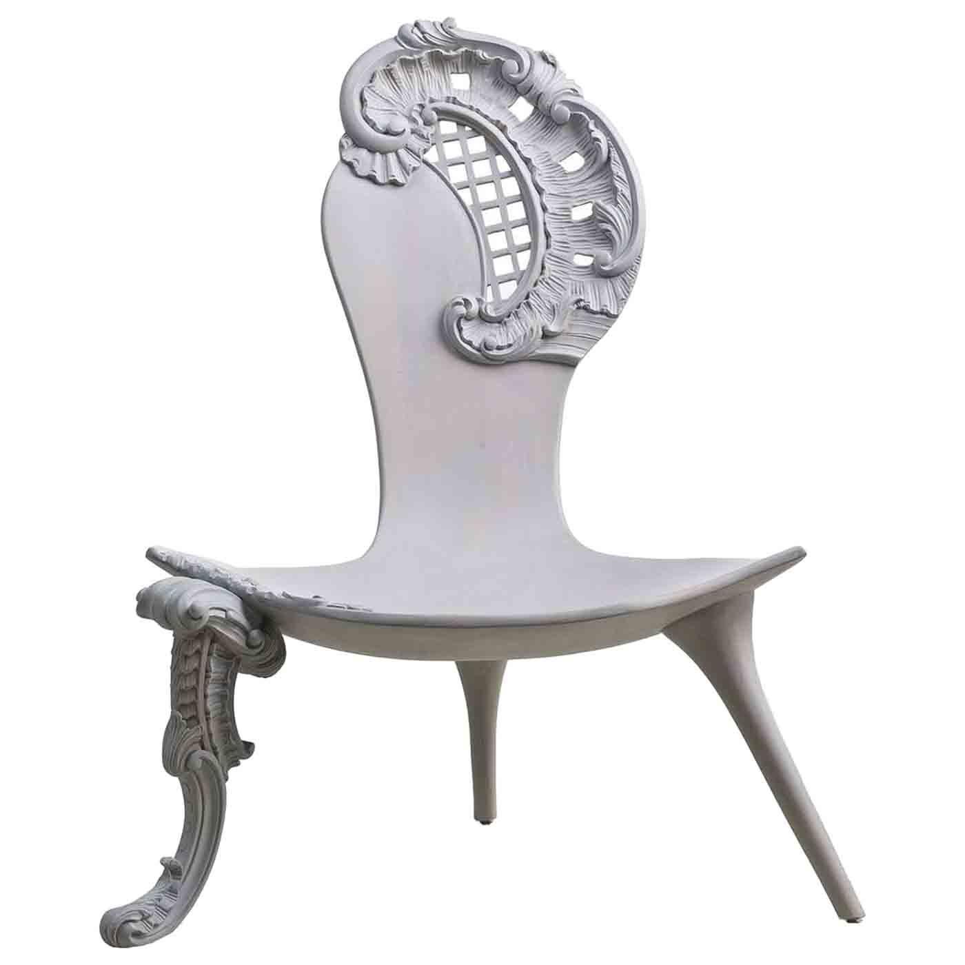 What were rococo chairs made of?